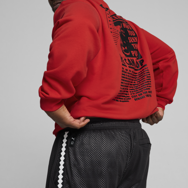 Media Day Classics Basketball Shorts Men, PUMA Black, large-MEX