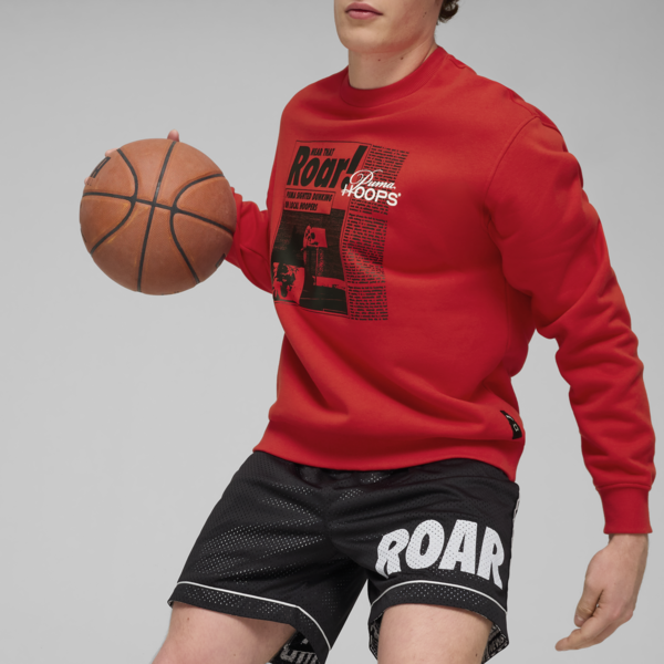 Shorts de basketball Media Day Classics para hombre, PUMA Black, large-ARG