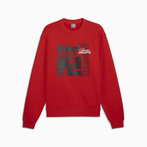 Buzo de basketball Media Day para hombre, For All Time Red, large-ARG
