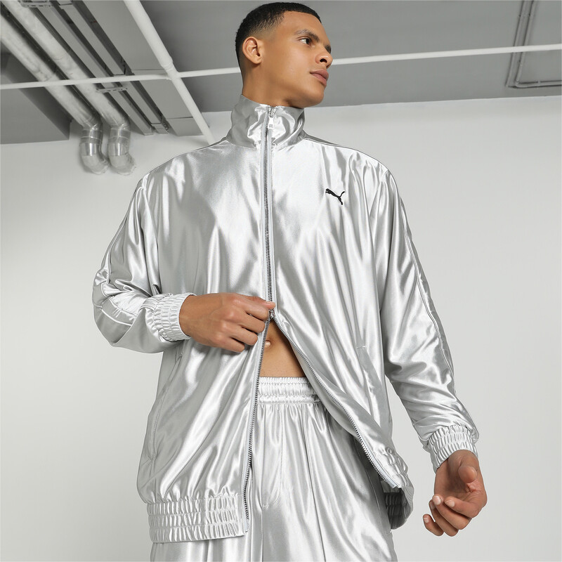 

PUMA T7 Metallic Oversized Track Jacket