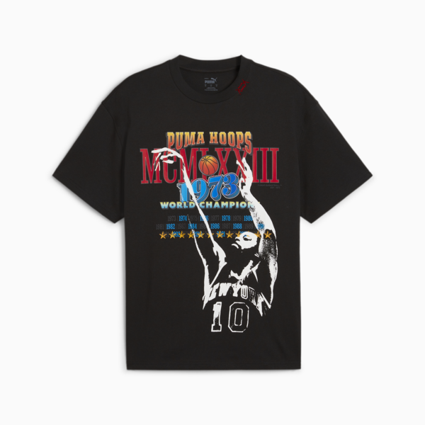 Remera de basketball Crowd Craze 1 para hombre, PUMA Black, large-ARG
