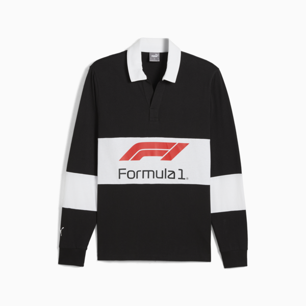 Remera F1® para hombre, PUMA Black, large-ARG
