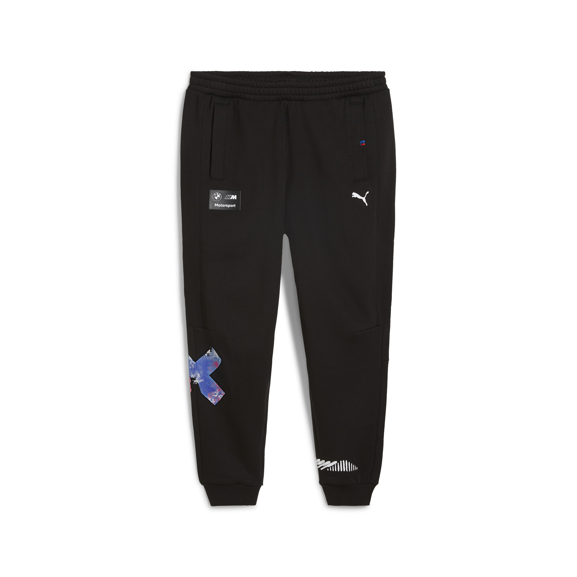 Men's Puma BMW M Motorsport Neon Energy Pants, Black, Motorsport