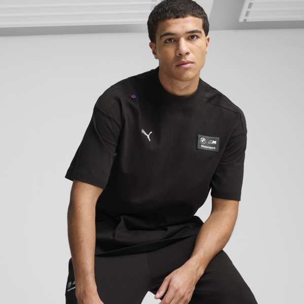 BMW M Motorsport Neon Energy Tee Men, PUMA Black, large-ZAF