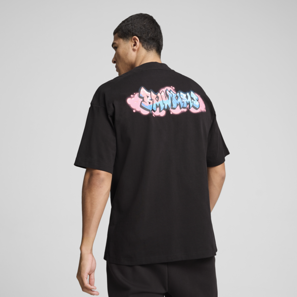 BMW M Motorsport Neon Energy Tee Men, PUMA Black, large-ZAF