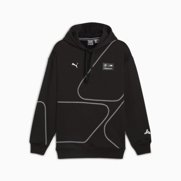 Buzo con capucha BMW M Motorsport Statement para hombre, PUMA Black, large-ARG