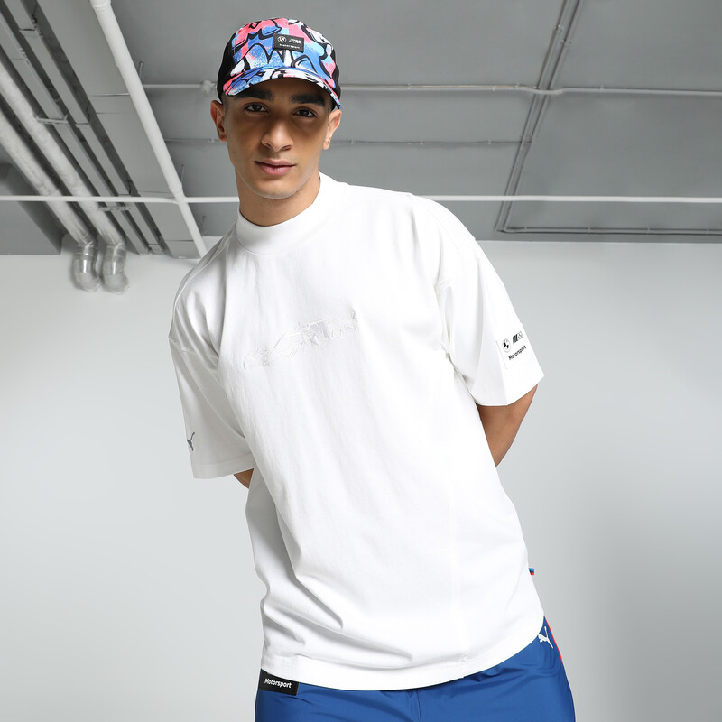 

Men's PUMA BMW M Motorsport Statement Car Oversized Fit Motorsport Tee