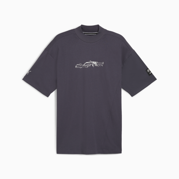 Remera BMW M Motorsport Statement Car para hombre, Galactic Gray, large-ARG