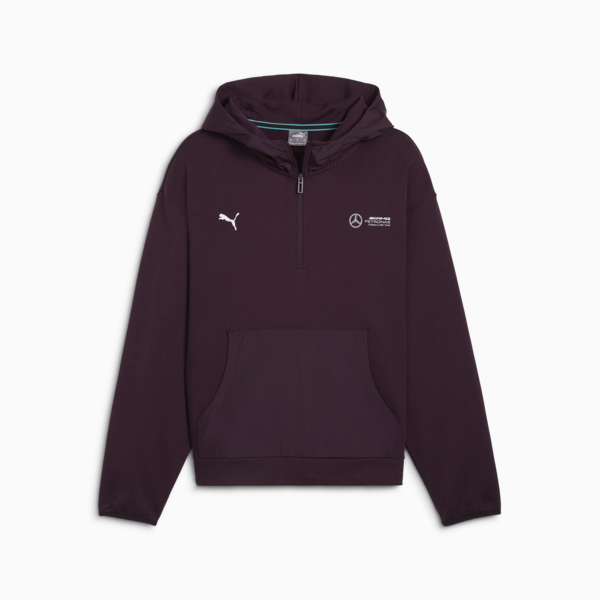 Campera con capucha Mercedes-AMG Petronas F1® Statement para hombre, Midnight Plum, large-ARG