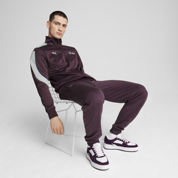 Campera deportiva Mercedes-AMG Petronas F1® MT7+ para hombre, Midnight Plum, large-ARG