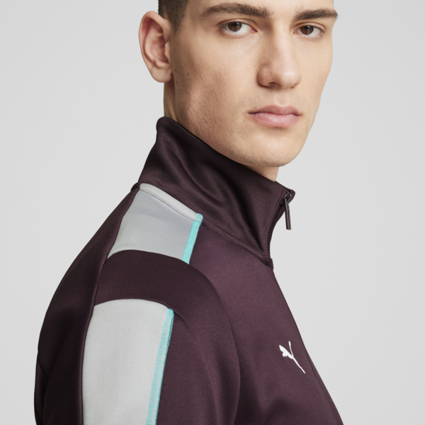 Campera deportiva Mercedes-AMG Petronas F1® MT7+ para hombre, Midnight Plum, large-ARG