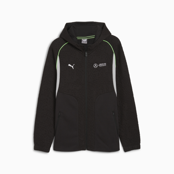 Campera con capucha Mercedes-AMG Petronas F1® para hombre, PUMA Black, large-ARG