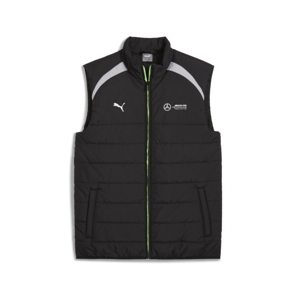 Mercedes AMG Petronas F1 Padded Gilet Men black PUMA