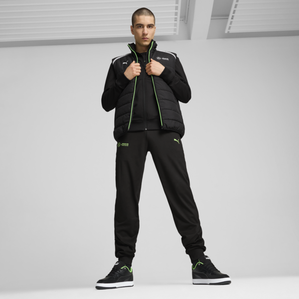 Mercedes-AMG Petronas F1® Padded Gilet Men, PUMA Black, large-ZAF