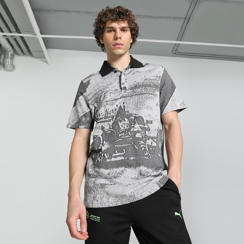 Men's PUMA Mercedes-AMG Petronas F1® Jacquard Motorsport Polo