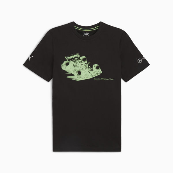 Mercedes-AMG Petronas F1® Essentials Car Graphic Tee Men, PUMA Black, large-ZAF