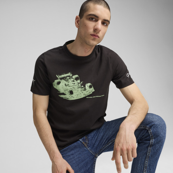 Remera Mercedes-AMG Petronas F1® ESS Car Graphic para hombre, PUMA Black, large-ARG