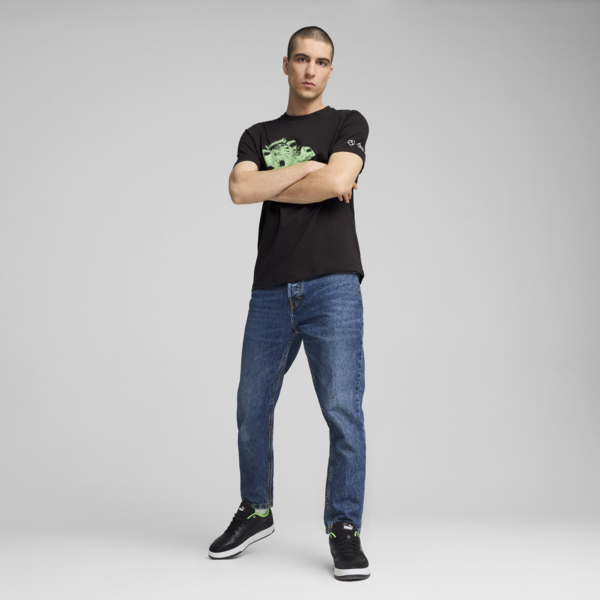 Mercedes-AMG Petronas F1® Essentials Car Graphic Tee Men, PUMA Black, large-ZAF