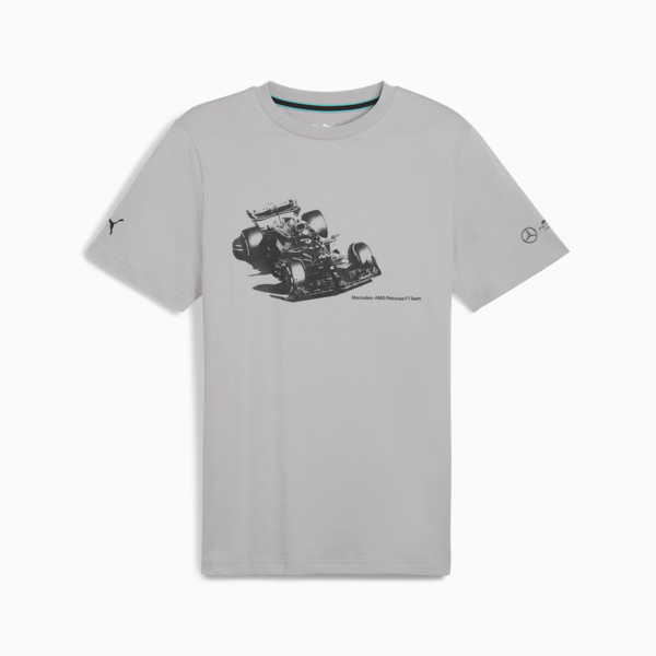 Mercedes-AMG Petronas F1® Essentials Car Graphic Tee Men, Team Silver, large-ZAF