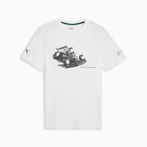 Remera Mercedes-AMG Petronas F1® ESS Car Graphic para hombre, PUMA White, large-ARG