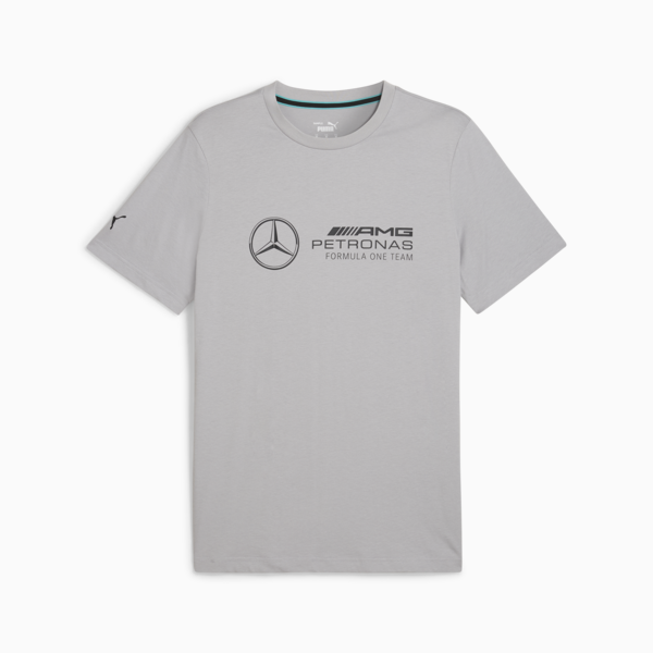Mercedes-AMG Petronas F1® Essentials Logo Tee Men, Team Silver, large-ZAF