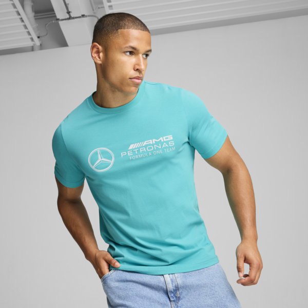Remera Mercedes-AMG Petronas F1® ESS Logo para hombre, Sheen Green, large-ARG