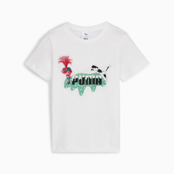 PUMA x TROLLS Tee Kids, PUMA White, large-ZAF