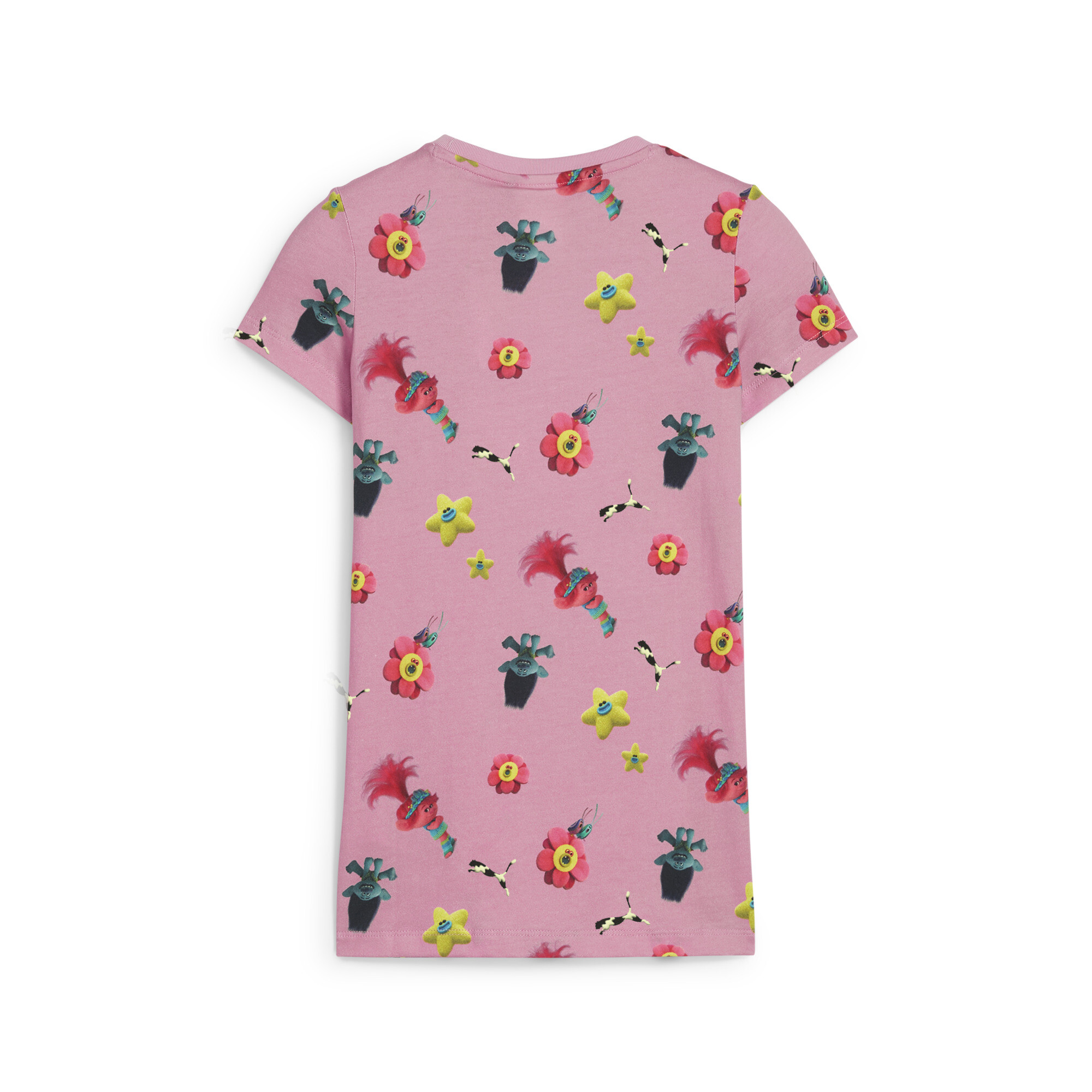 PUMA x TROLLS T-shirt voor Dames, Maat 3-4Y