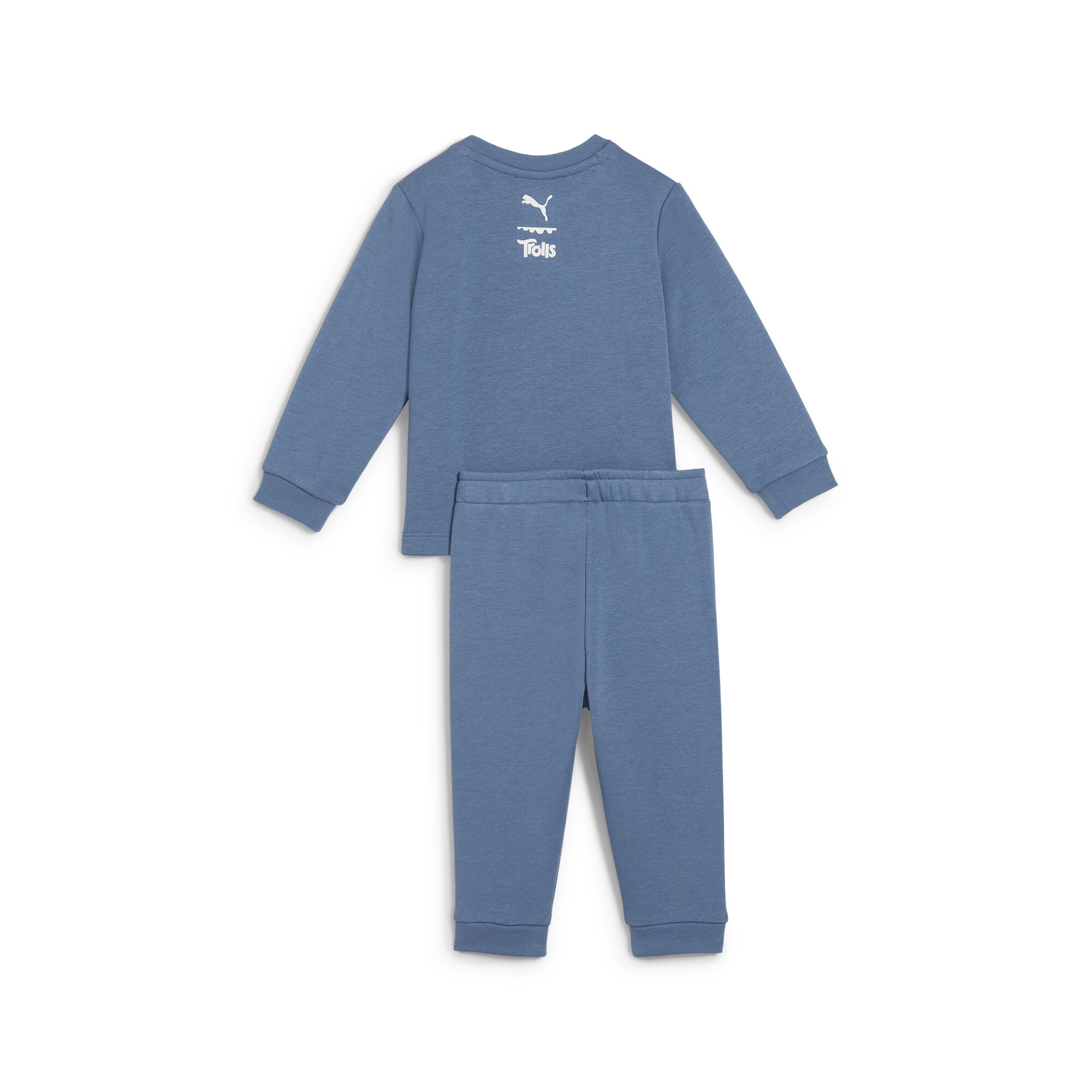 Puma X TROLLS Crew Shirt Jogger Set Toddler, Blue, Size 6-9M, Clothing