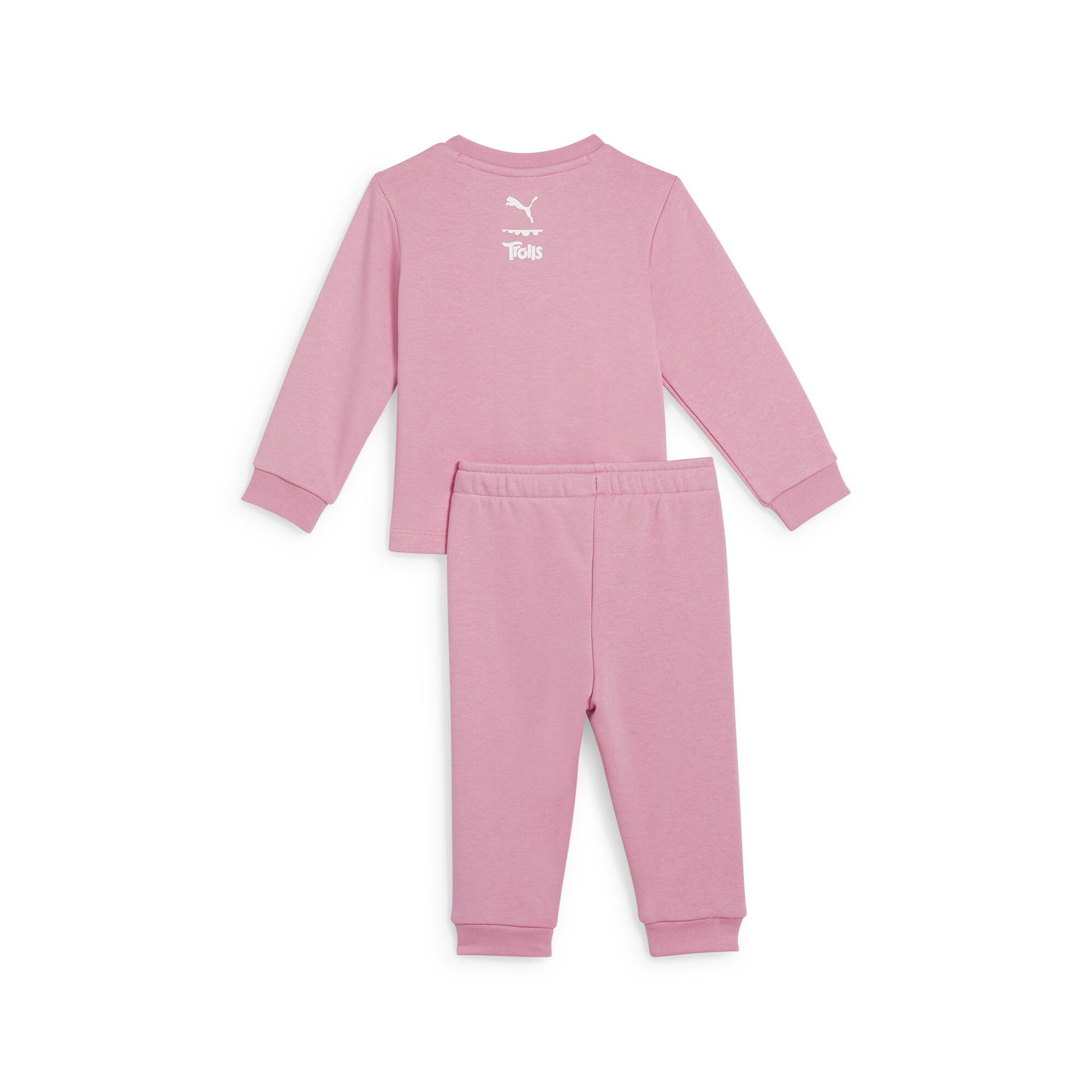 Puma X TROLLS Crew Shirt Jogger Set Toddler, Pink, Size 2-3Y, Clothing