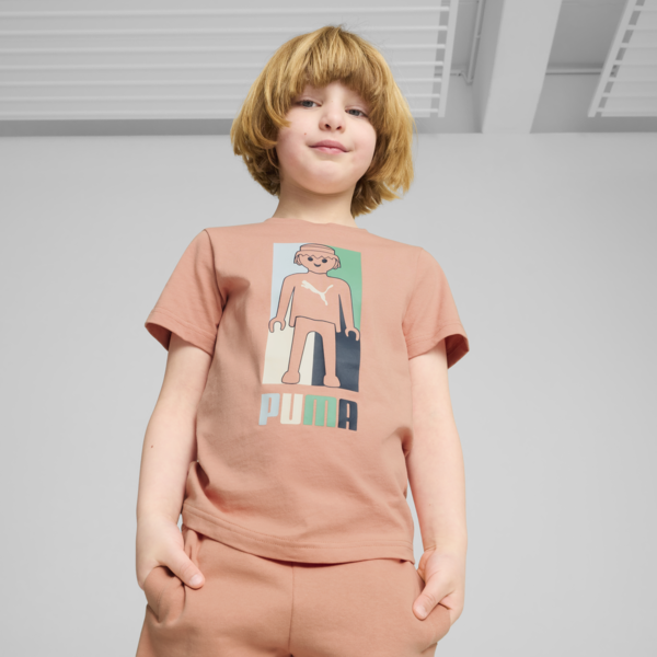 Camiseta para niños PUMA x PLAYMOBIL, Deeva Peach, large-MEX