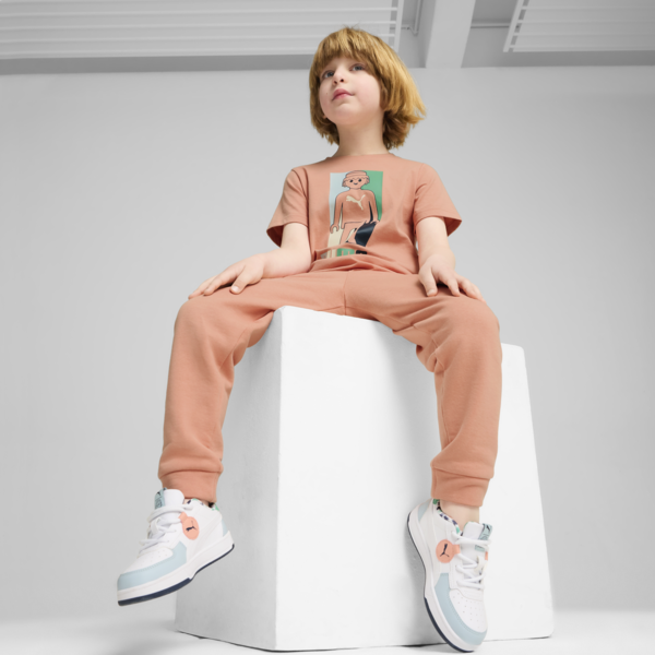 Camiseta para niños PUMA x PLAYMOBIL, Deeva Peach, large-MEX