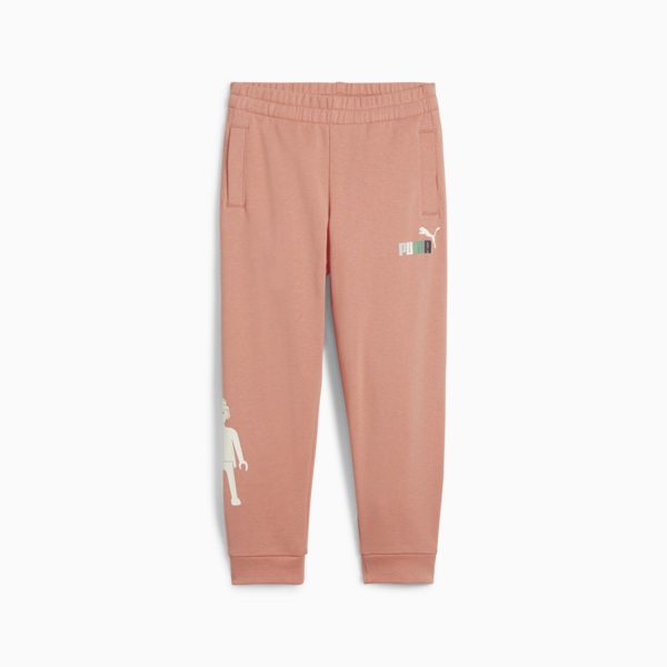 PUMA x PLAYMOBIL® Sweatpants Kids, Deeva Peach, large-MEX