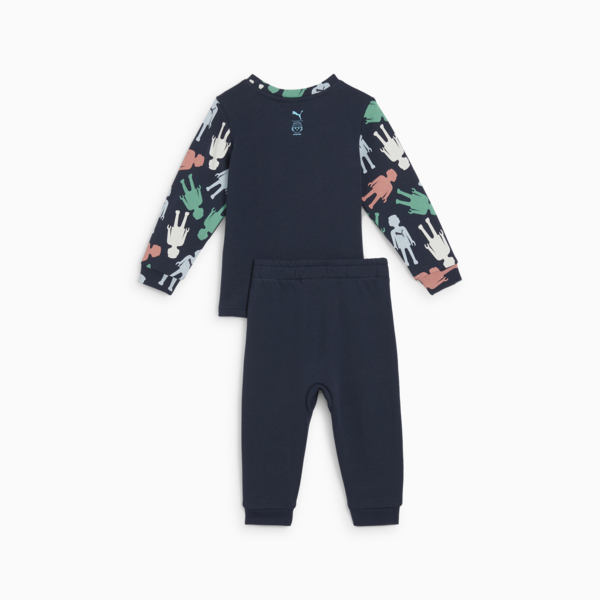 PUMA x PLAYMOBIL® Crew Jogger Set Toddler, Club Navy, large-MEX