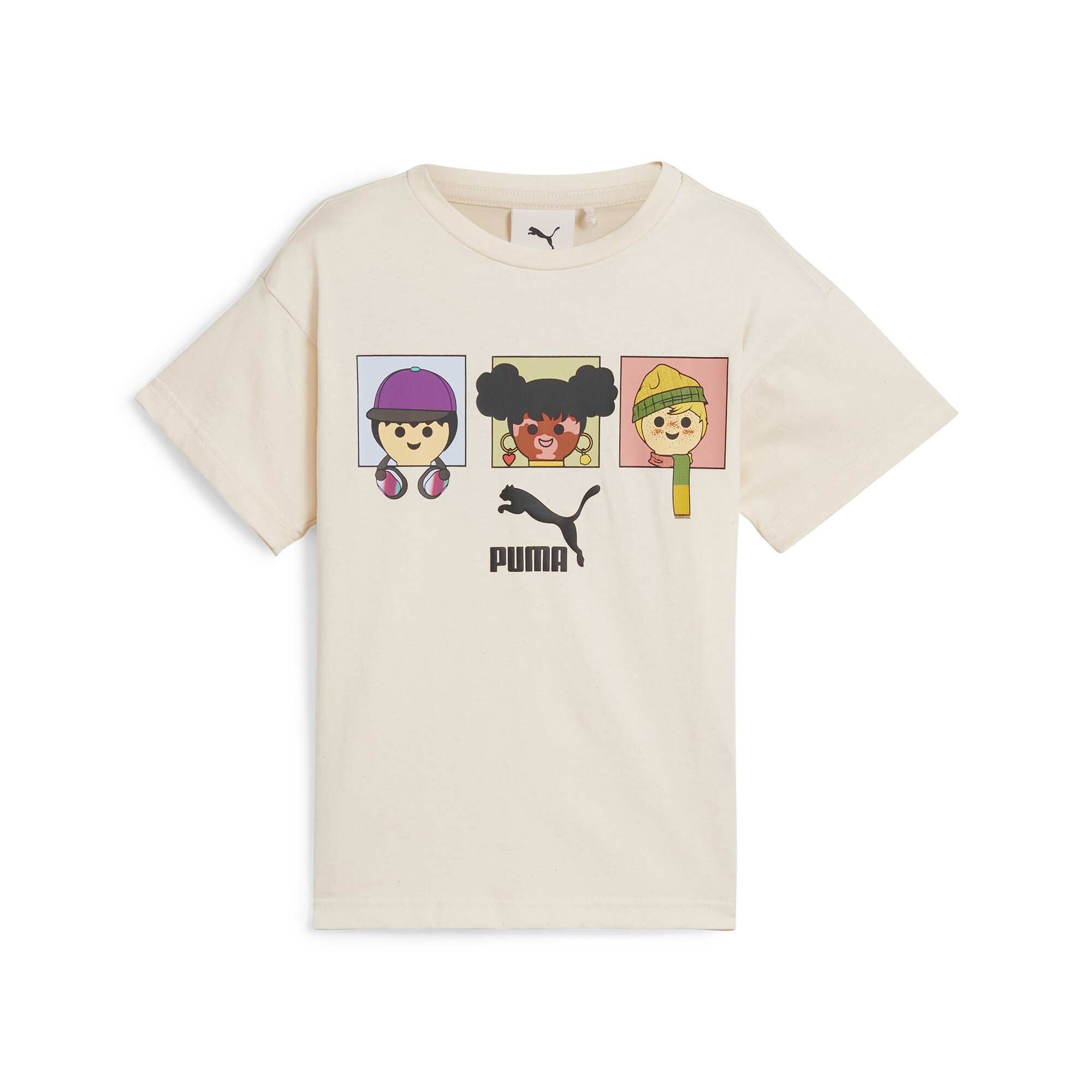 キッズ ボーイズ PUMA x PLAYMOBIL グラフィック 半袖 Tシャツ 92-128cm