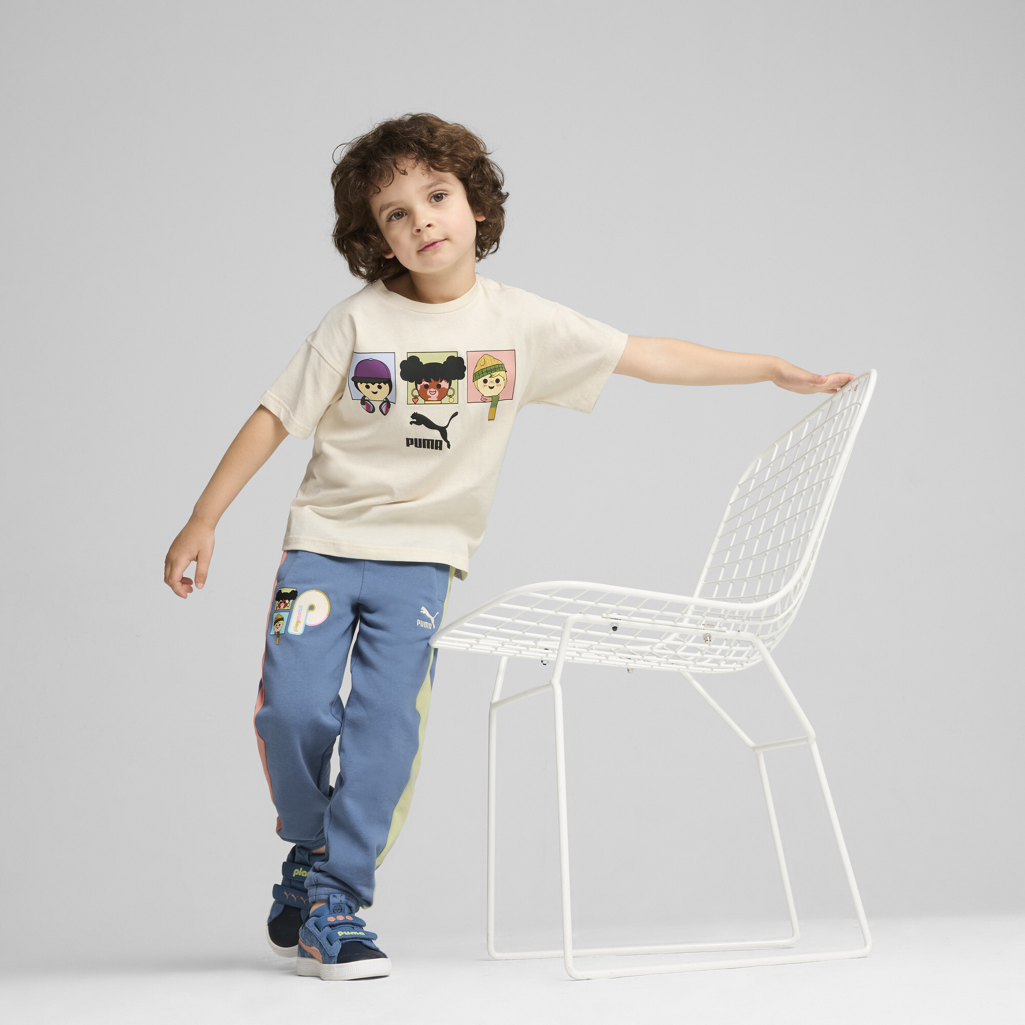 Puma X PLAYMOBIL® Graphic Tee Kids, Size 7-8Y, Clothing