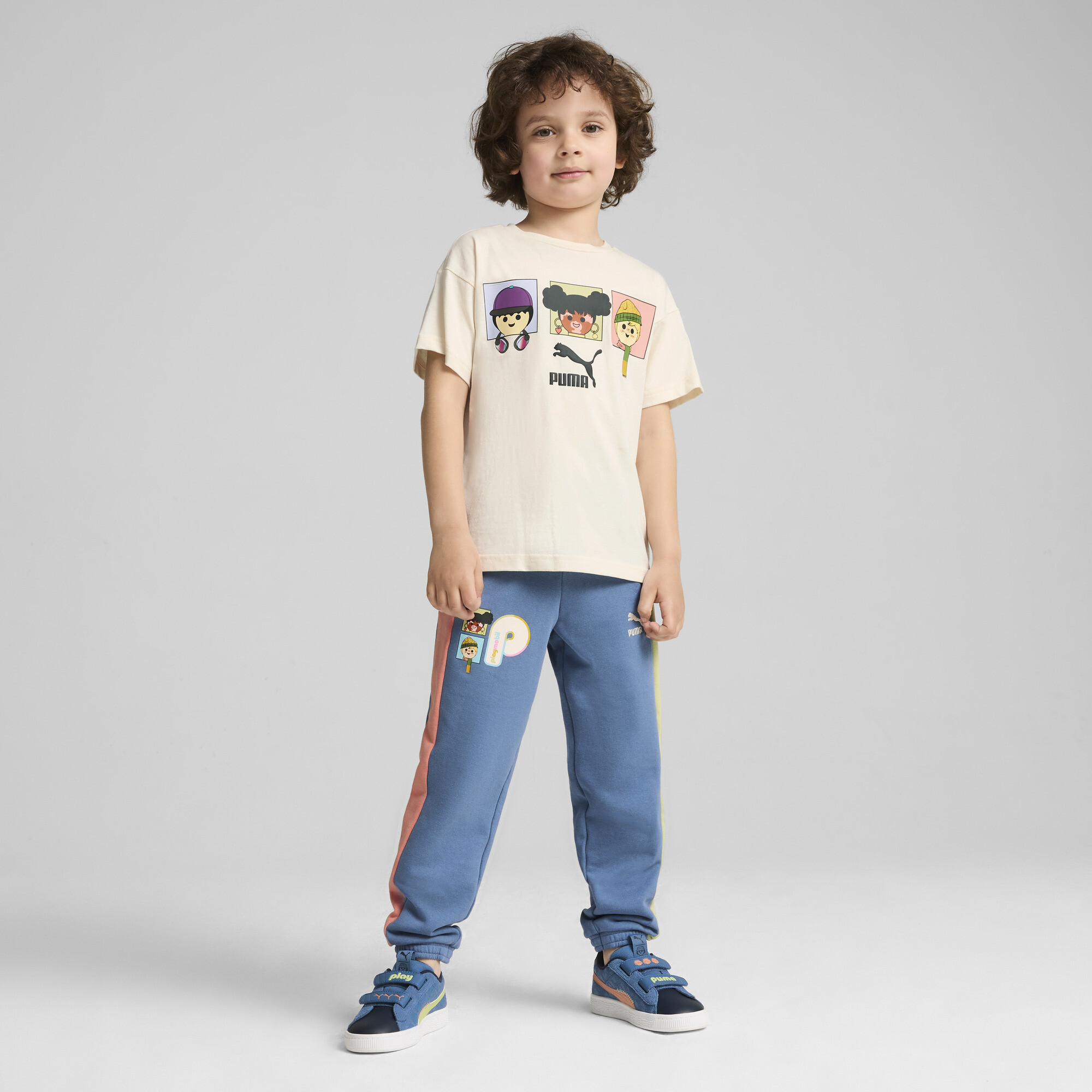 Puma X PLAYMOBIL® Graphic Tee Kids, Size 7-8Y, Clothing