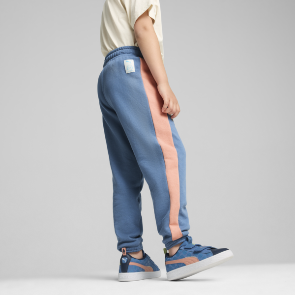 PUMA x PLAYMOBIL® T7 Pants Kids, Blue Horizon, large-MEX