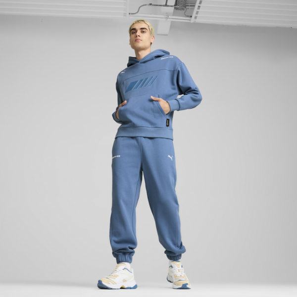 Buzo con capucha Mercedes-AMG Motorsport Statement para hombre, Blue Horizon, large-ARG