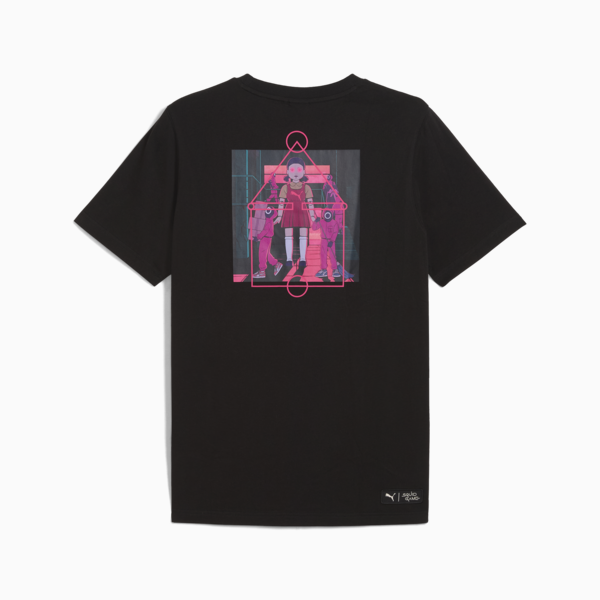 Playera PUMA x SQUID GAME para hombre, PUMA Black, large-MEX