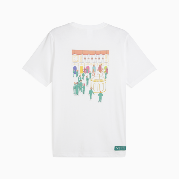 Playera PUMA x SQUID GAME para hombre, PUMA White, large-MEX