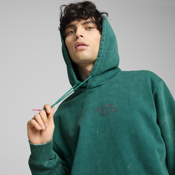 Sudadera con capucha PUMA x SQUID GAME para hombre, Mint Tea, large-MEX