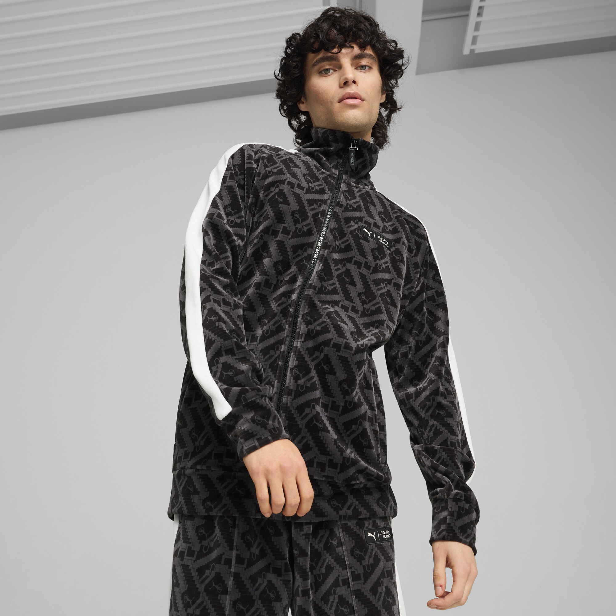 Куртка PUMA x SQUID GAME T7 Jacket Men | Цвет: Черный | Puma Black