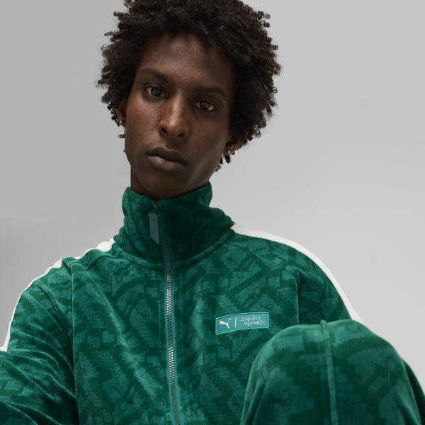PUMA x SQUID GAME T7 Jacket Men, Mint Tea, large-ZAF