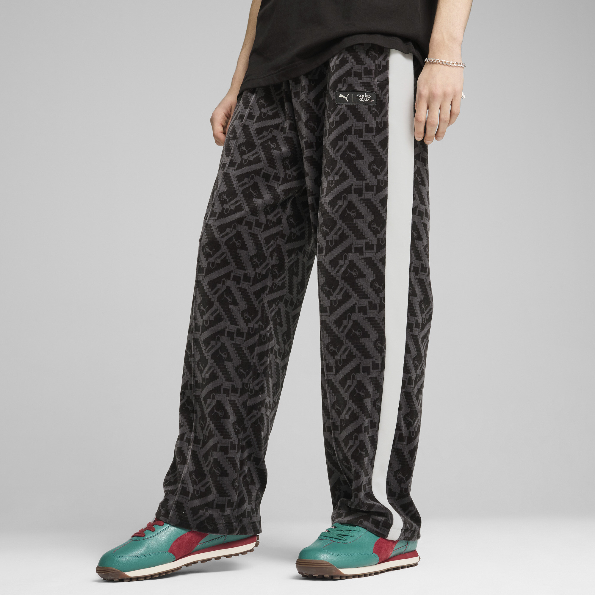 Puma x SQUID GAME T7 Hose Herren | Mit Other Pattern | Black | Größe: XXL