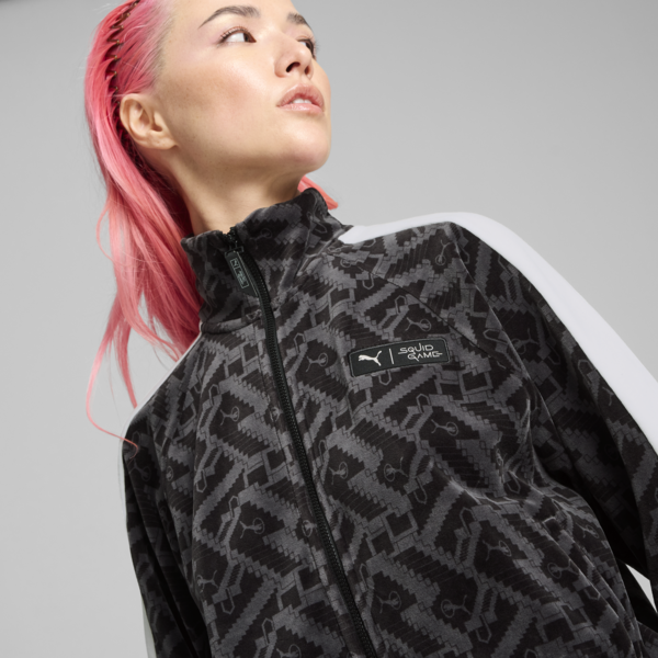 Chamarra PUMA x SQUID GAME T7 para mujer, PUMA Black, large-MEX