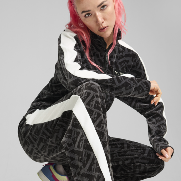 Pants PUMA x SQUID GAME T7 para mujer, PUMA Black, large-MEX