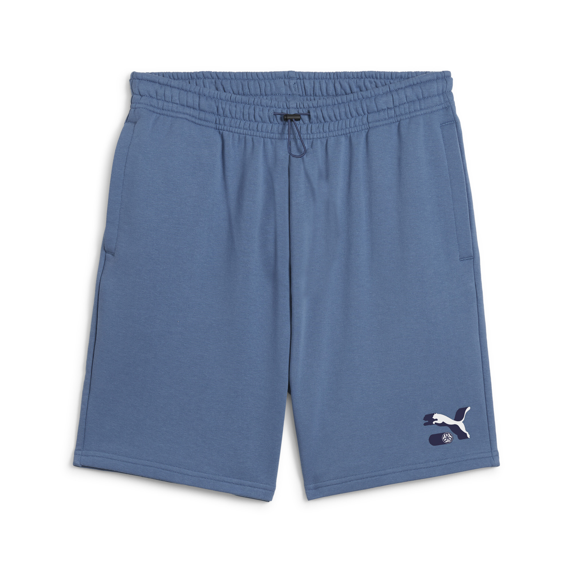 Men's PUMA X ROCKET LEAGUE Shorts Men In Blue, Size 2XL, Cotton