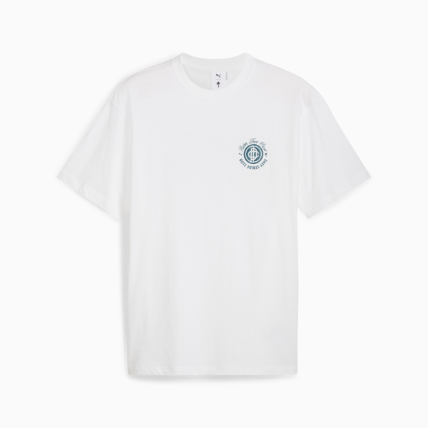 Remera PUMA x PALM TREE CREW con estampa para hombre, PUMA White, large-ARG