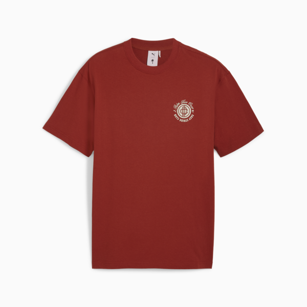 Remera PUMA x PALM TREE CREW con estampa para hombre, Mars Red, large-ARG